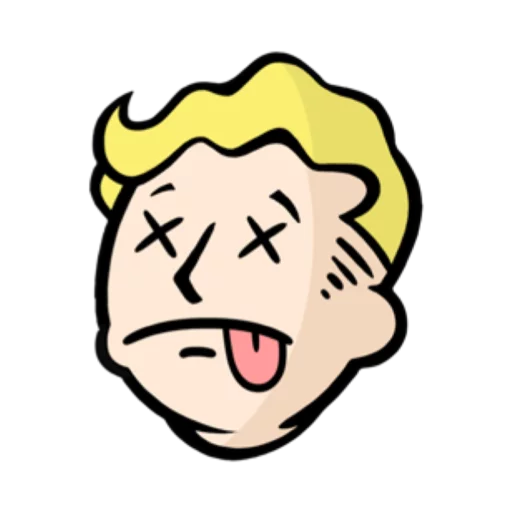 😵 Стикер «Fallout emoji» для Telegram