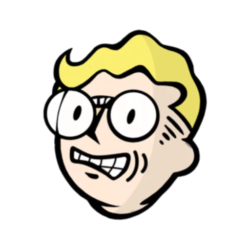 🤓 Стикер «Fallout emoji» для Telegram