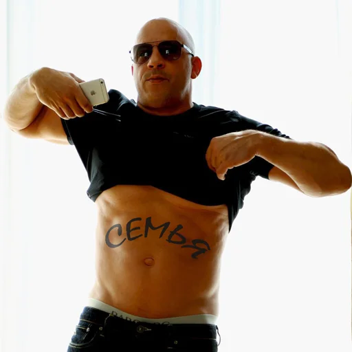 💪 Стикер «Dominic Toretto» для Telegram