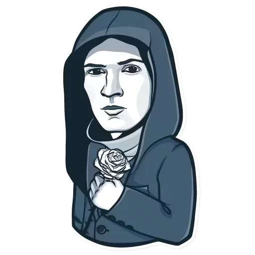 🌹 Стикер «Famous Characters» для Telegram