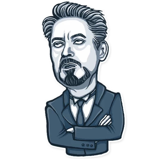 😩 Стикер «Famous Characters» для Telegram