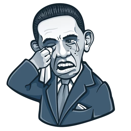 😭 Стикер «Famous Characters» для Telegram