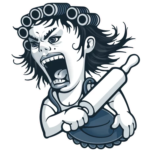 😡 Стикер «Famous Characters» для Telegram