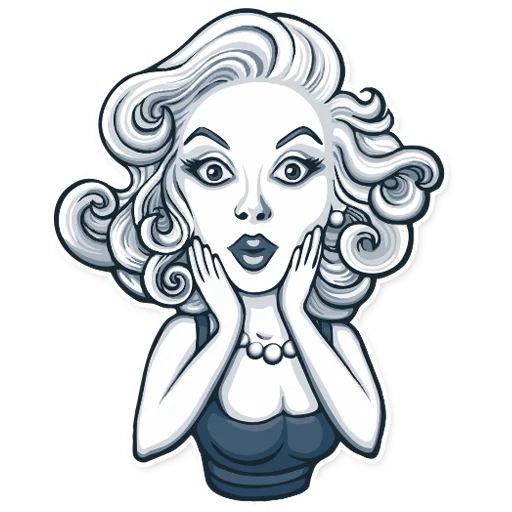 😳 Стикер «Famous Characters» для Telegram