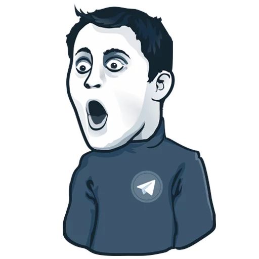 😱 Стикер «Famous Characters» для Telegram