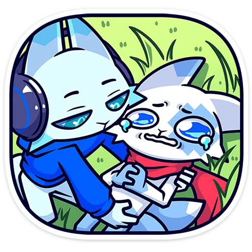 😭 Стикер «Фандом Фест — 2024» для Telegram