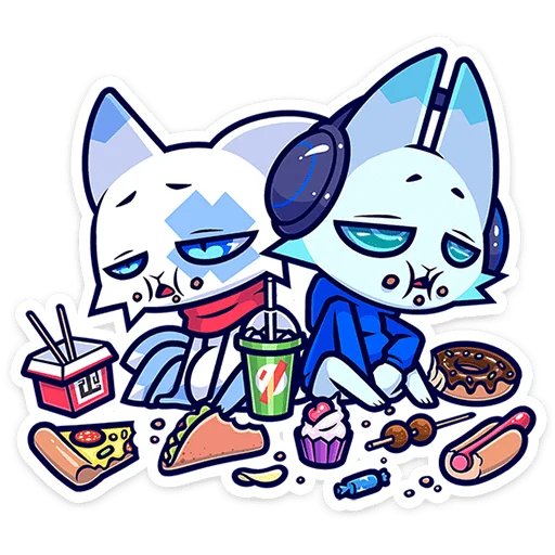 🌟 Стикер «Фандом-семья» для Telegram