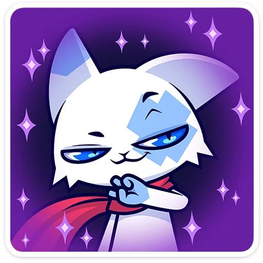 🐱 Стикер «Это отдельный пак с персонажем из набора Фандом Семья» для Telegram
