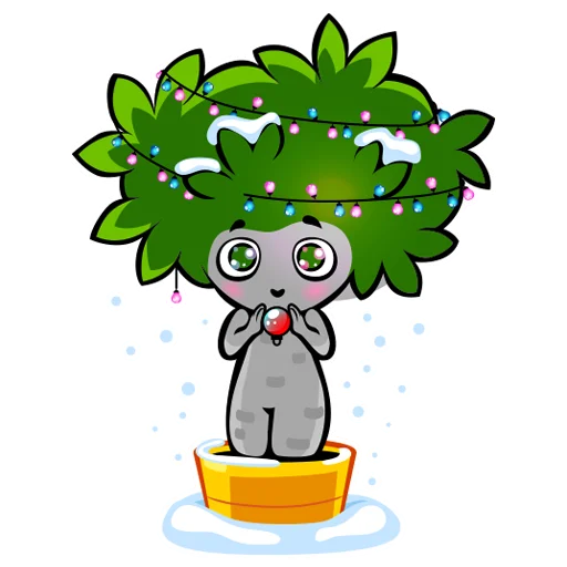☃️ Стикер «Фанфикус» для Telegram