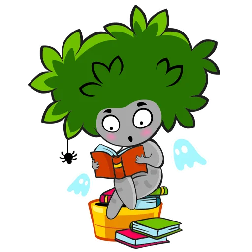 👻 Стикер «Фанфикус» для Telegram