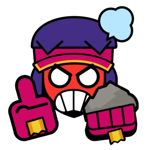 🍿 Стикер «Fang super pins omg» для Telegram