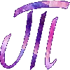💜 Эмодзи «Фиолетовые буквы, заглавные и строчные» для Telegram