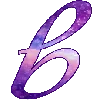💜 Эмодзи «Фиолетовые буквы, заглавные и строчные» для Telegram