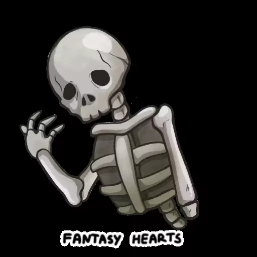 🤦 Стикер «Fantasy Hearts» для Telegram