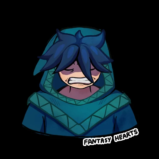 Стикерпак Fantasy Hearts для Telegram — скачать