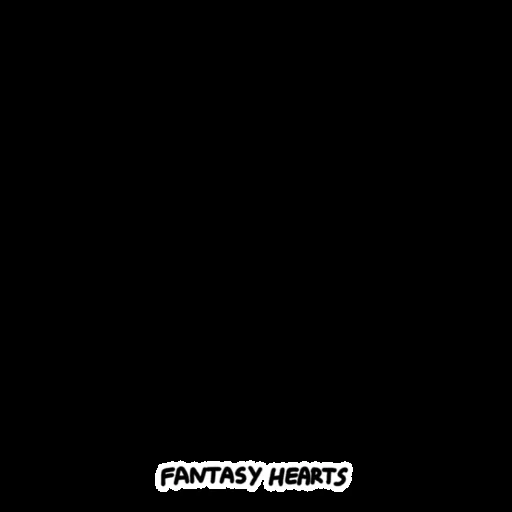 🥴 Стикер «Fantasy Hearts» для Telegram