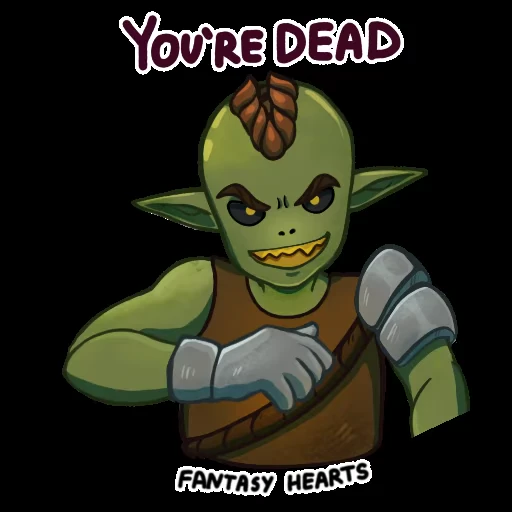 🤯 Стикер «Fantasy Hearts» для Telegram