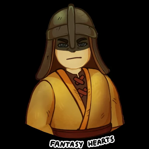 👍 Стикер «Fantasy Hearts» для Telegram