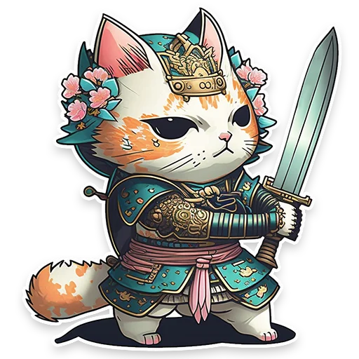 🐱 Стикер «Фэнтези» для Telegram