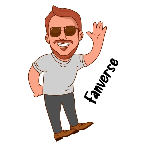 👋 Стикер «Fanverse» для Telegram