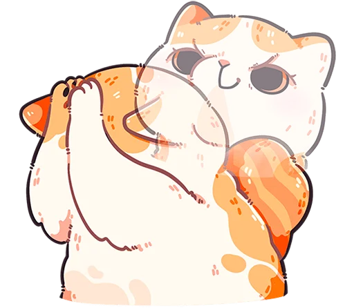 🐱 Стикер «Фасолька без текста» для Telegram
