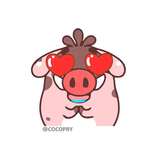 Стикерпак Fat Boar для Telegram — скачать