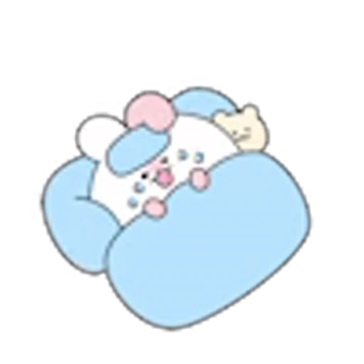 😭 Эмодзи «Fat Bunny» для Telegram