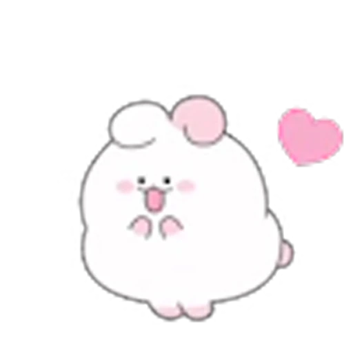💕 Эмодзи «Fat Bunny» для Telegram
