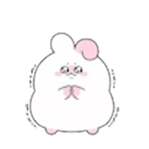 🥺 Эмодзи «Fat Bunny» для Telegram