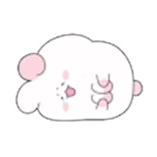 😭 Эмодзи «Fat Bunny» для Telegram