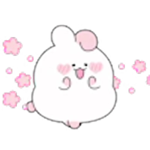 🥰 Эмодзи «Fat Bunny» для Telegram
