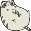 🐱 Эмодзи «Fat Animals ʕ» для Telegram