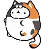 🐱 Эмодзи «Fat Animals ʕ» для Telegram