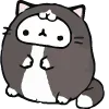 🐱 Эмодзи «Fat Animals ʕ» для Telegram