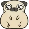 🐶 Эмодзи «Fat Animals ʕ» для Telegram