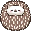 🦔 Эмодзи «Fat Animals ʕ» для Telegram