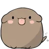 🐶 Эмодзи «Fat Animals ʕ» для Telegram