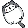 🐱 Эмодзи «Fat Animals ʕ» для Telegram
