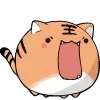 🐯 Эмодзи «Fat Animals ʕ» для Telegram
