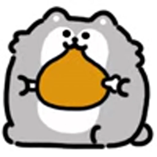 🍗 Эмодзи «Fat Animals» для Telegram