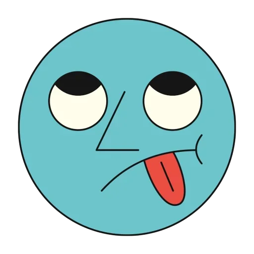 😝 Стикер «Fat funny guy» для Telegram