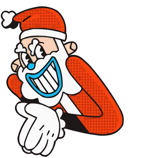 😈 Эмодзи «Дед Отмороз» для Telegram