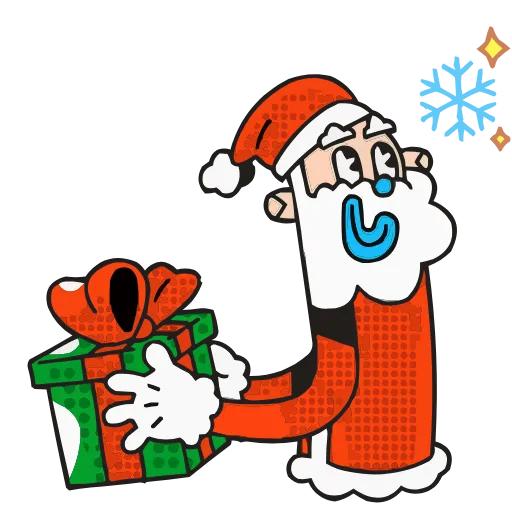 🎁 Эмодзи «Дед Отмороз» для Telegram