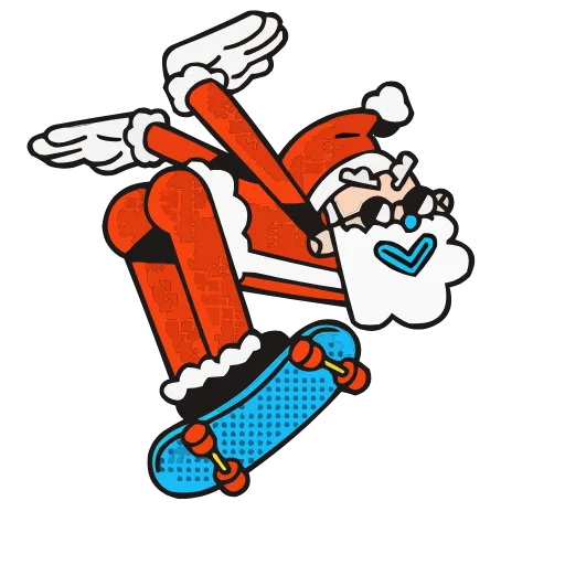 😎 Эмодзи «Дед Отмороз» для Telegram