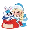 🎄 Эмодзи «Поезд Деда Мороза №2026» для Telegram