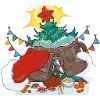 🎄 Эмодзи «Поезд Деда Мороза №2026» для Telegram