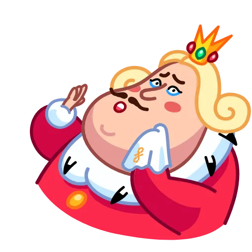 Стикерпак King для Telegram — скачать