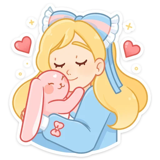 💙 Стикер «любимое» для Telegram