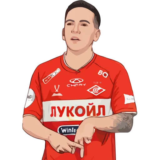 ✌ Эмодзи «FC SPARTAK» для Telegram