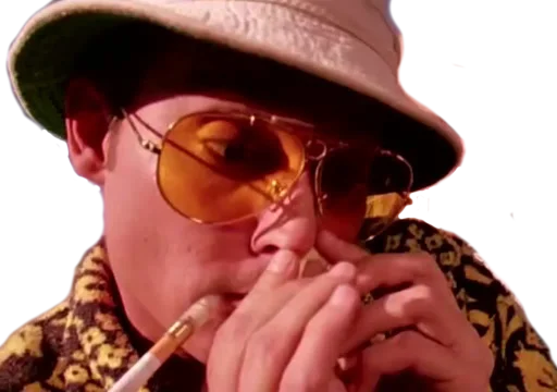 Стикерпак FEAR and LOATHING для Telegram — скачать